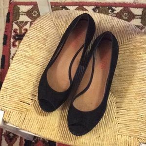 Kors-Michael Kors peep toe platform wedges